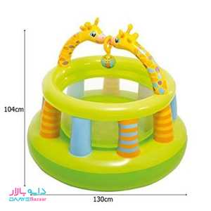 تصویر گهواره و پارک بازی بادی کودک اینتکس مدل ۴۸۴۷۴