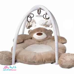 تصویر تشک بازی و پلی گیم نوزاد خرسی
