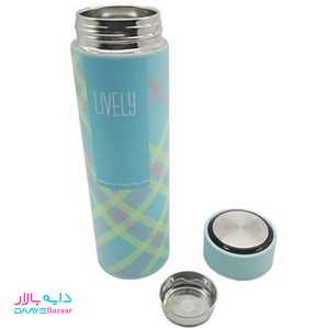 تصویر فلاسک دمنوش کیدتونز ظرفیت نیم لیتری مدل باربی طرح دار