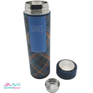 تصویر فلاسک دمنوش کیدتونز ظرفیت نیم لیتری مدل باربی طرح دار