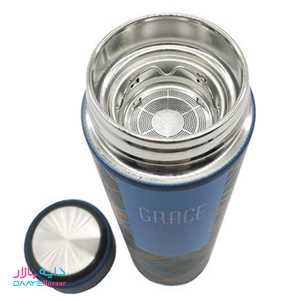 تصویر فلاسک دمنوش کیدتونز ظرفیت نیم لیتری مدل باربی طرح دار