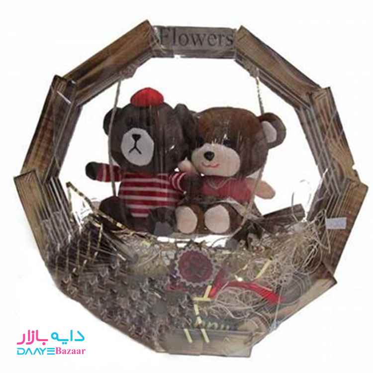 تصویر جعبه یا باکس هدیه نوزاد مدل ۰۲