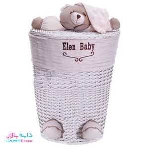 تصویر سبد لباس واسباب بازی کوچک