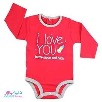 تصویر لباس بادی دخترانه آستین دار