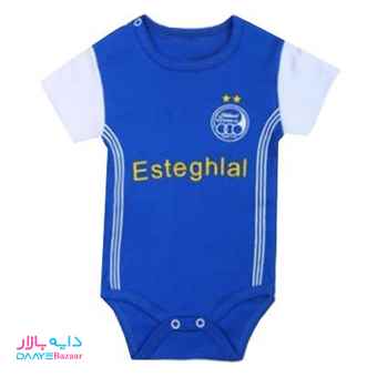 تصویر پیراهن زیر دکمه دار نوزادی