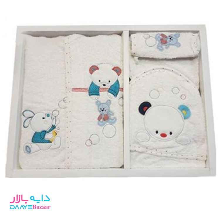 تصویر ست حوله ۵ تکه