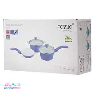 تصویر سرویس قابلمه ۵ پارچه برند فسلی Fessle