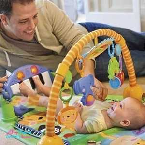 تصویر تشک بازی و پلی گیم ارگ دار کودک کد ۰۱