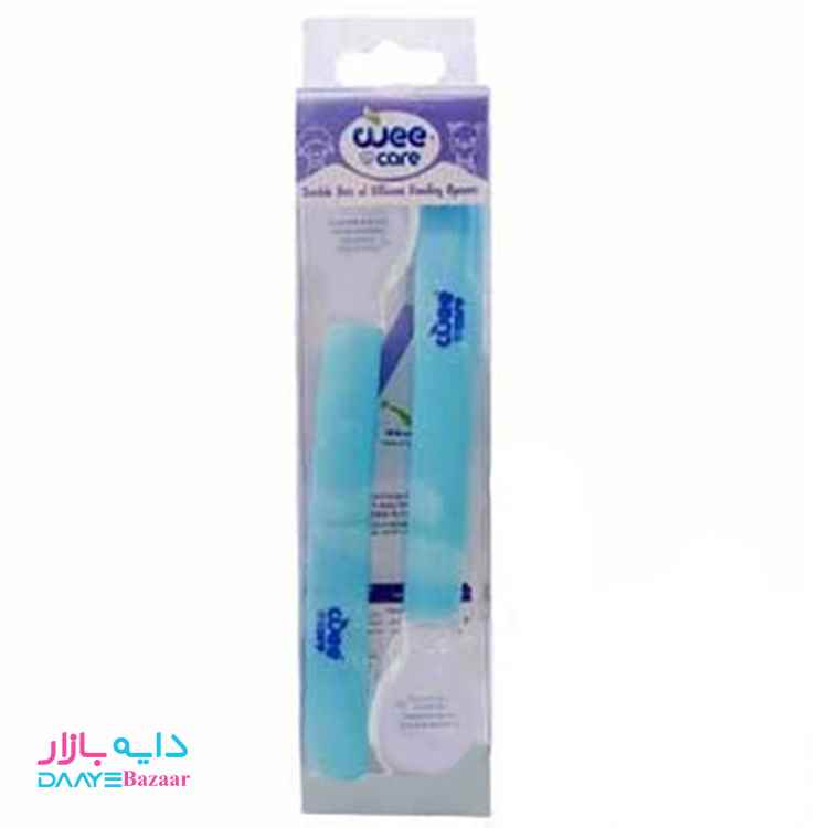 تصویر قاشق سر سیلیکونی وی کر مجموعه دو عددی