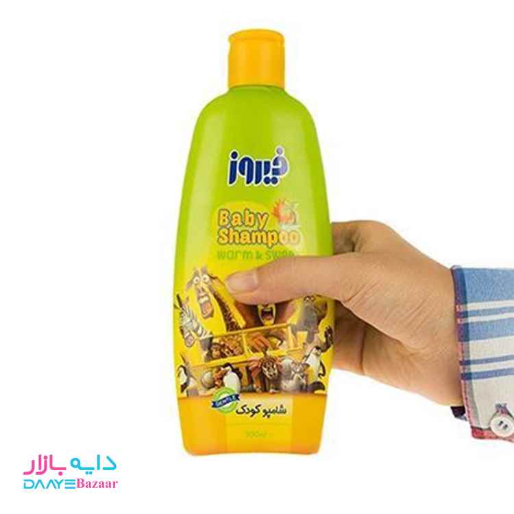 تصویر شامپو کودک فیروز مدل Warm And Sweet حجم ۳۰۰ میلی لیتر