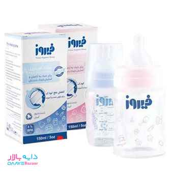 تصویر شیشه شیر خوری ۲۲۰ میلی لیتر فیروز