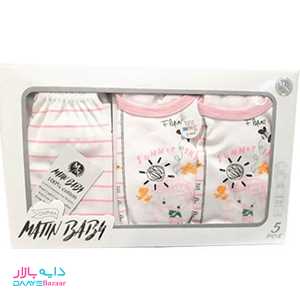 تصویر ست لباس نوزادی