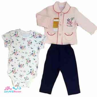 تصویر پیراهن مجلسی 3 تیکه