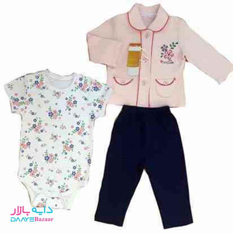 تصویر پیراهن مجلسی 3 تیکه