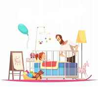 تصویر دسته بندی اتاق کودک