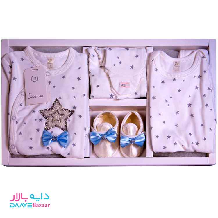 تصویر ست لباس نوزادی