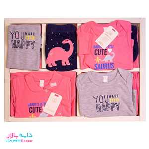 تصویر ست لباس نوزادی