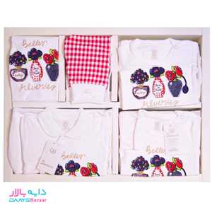 تصویر ست لباس نوزادی