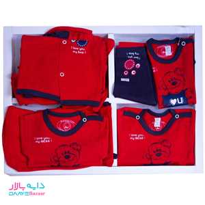 تصویر ست لباس نوزادی