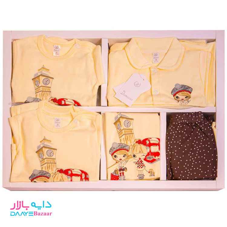 تصویر ست لباس نوزادی