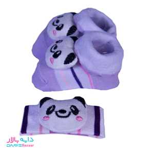 تصویر هد و پاپوش نوزادی