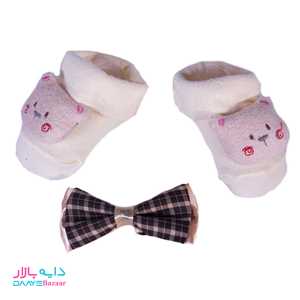 تصویر هد و پاپوش نوزادی