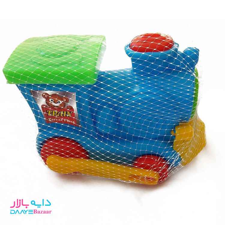 تصویر قطار اسباب بازی