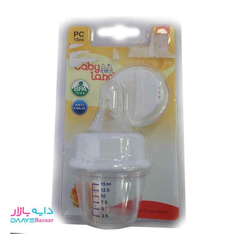 تصویر شیشه شیر 15 میلی