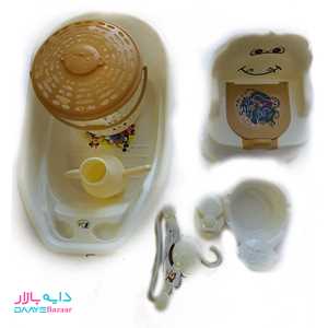 تصویر سرویس وان حمام  8 تکه