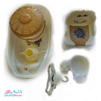 تصویر سرویس وان حمام  8 تکه