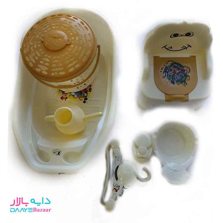 تصویر سرویس وان حمام  8 تکه